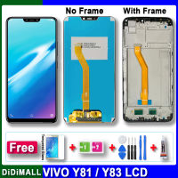 100% ผ่านการทดสอบสำหรับ Vivo Y83 / Y81 / Y81s จอแสดงผล LCD หน้าจอสัมผัสเปลี่ยนจอแอลซีดีและ Digitizer เต็มประกอบชิ้นส่วนซ่อม