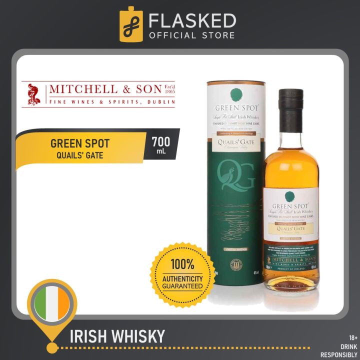 Green Spot - Quails Gate Irish Whiskey (700ml)