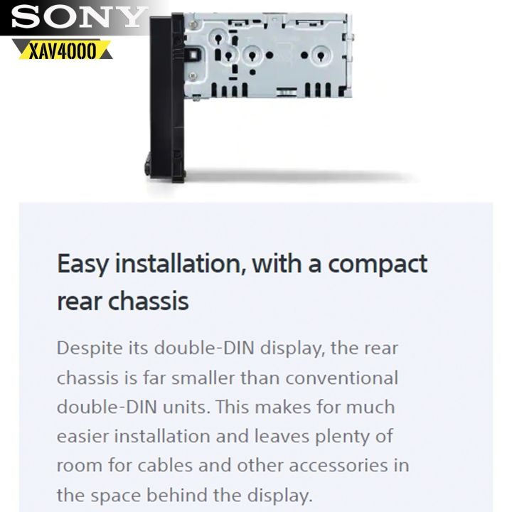 รุ่นใหม่new-model2023-จอ6-95วิทยุ-2-din-ติดรถยนต์-sony-รุ่นxav-ax4000-วิทยุติดรถยนต์-เครื่องเสียงรถยนต์เสียงดีมาก