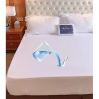 Waterproof Bed Fitted Sheet Plain Bedsheet with Elastic Band Breathable Mattress Cover Queen/King Size for Home tampa de colchão