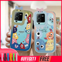 เคส VIVO Y12S Y12 Y20 Y15S Y91C Y21 2021 V23E Y16 V21 Y21A Y21T Y30 Y21S Y20S Y12i Y33T Y01 Y91 Y30i Y93 Y95 Y15 Y17 T1 Y55 Y75 Y50 Y53S Y51 2020 Y51A Y10 Y33S Y1S Y11 Y31 Y20i Y91i y02S Y20G Y51S Y21G เคสนิ่มสวรรค์มอนสเตอร์