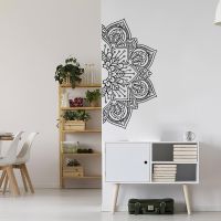 Fantasy mandala wall Art decal Vinyl waterproof Wall Sticker Home Decoration Stikers For Living Room Bedroom Decor Wallpaper Tapestries Hangings