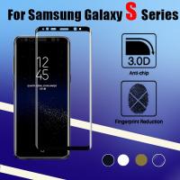 2Pcsคลุมทั้งหมดกระจกนิรภัยสำหรับSamsung Galaxy S6 S7 S8 S9 Edge Plusหมายเหตุ8ปกป้องหน้าจอสำหรับGalaxyหมายเหตุ6 7 8 9ป้องกันหน้าจอฟิล์ม