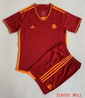 Jersey Bola Home Roma 23/24ชุดเจอร์ซี่ฟุตบอลคุณภาพไทยสำหรับผู้ใหญ่และเด็ก