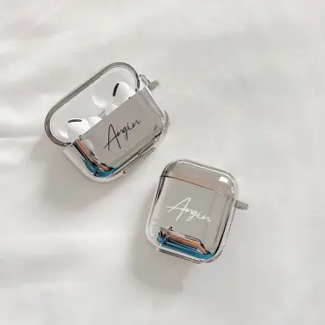  Z.Y Custom Name Picture Airpods Case with Keychain, TPU Soft  DIY Personalized, Compatible with Apple AirPods Pro and AirPods 2 and 1  Cover : Electronics