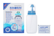 Bộ bình rửa mũi xoang RINORIN - kèm 30 gói hỗn hợp rửa mũi
