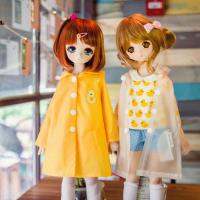 2021[wamami] ClearYellow RainCoat For 13 14 16 SD DZ AOD BJD Dolls Dollfie Outfits