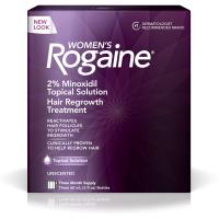 ของแท้จากอเมริกา Womens Rogaine Solution 60ml  ชุด3เดือน 3ขวด สูตรน้ำ (Lot ใหม่มาก แถมฟรีขวดสเปรย์)