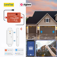 Tuya ZigBee 3.0ประตูโรงรถ Wireless Sensor Opener Controller สวิตช์ควบคุมโดย Smart Life ทำงานร่วมกับ Home Echo Alexa