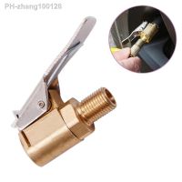 Car Accessories Tyre Wheel Car Auto 8mm Brass Tire Air Chuck Connector Adapter Valve Clip Compressor