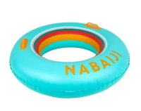 Inflatable printed pool ring with comfort grips 92 cm. ห่วงยางแบบเป่าลมขนาด 92 ซม. พร้อมที่จับถนัดมือ