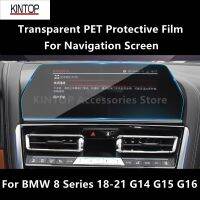 For BMW 8 Series 18-21 G14 G15 G16 Navigation Screen Transparent PET Protective Film Anti-Scratch Repair Film