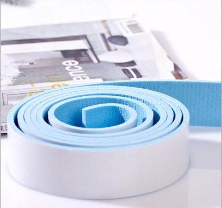 เทปกันกระแทก-เทปกาวเข้ามุม-collision-prevention-cushion-tape-เทปกันกระแทกมุมขอบโต๊ะ-ยางกันุมมโต๊ะ-เทปปิดมุม-ยางกันมุม-ยางติดมุมกันชน-มีสองสี