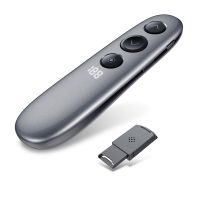 ﺴ❁✑ H100 Spotlight Wireless Presenter Remote with Air Mouse TF card PPT Powerpoint Pen Pointer Presentation for Meeting Teaching