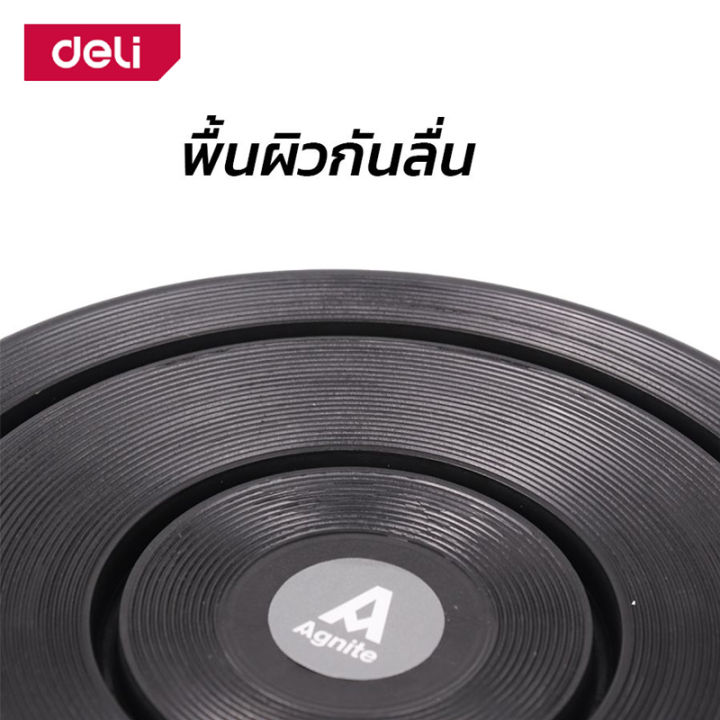 deli-จานทวิส-จานหมุนออกกำลังกาย-จานหมุนเอว-รับน้ำหนักได้-100kg-ขนาด-25x25cm-ออกกำลังกายที่บ้าน-ลดเอว-ลดพุง