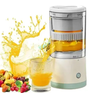 Electric orange juicer outlet squeezer