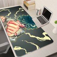 80x30 ซม. My Hero Academia Mousepad แผ่นรองเมาส์เกมมิ่งอะนิเมะขนาดใหญ่ XXL อุปกรณ์คอมพิวเตอร์แป้นพิมพ์ขนาดใหญ่แล็ปท็อปแผ่นตารางอย่างรวดเร็ว