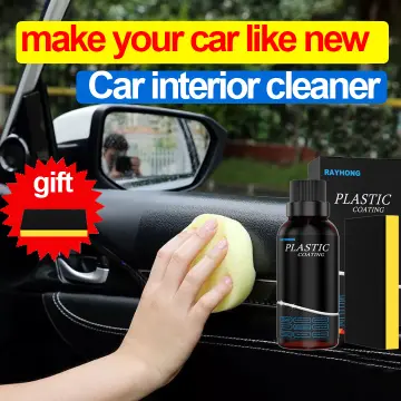 Car Interior Cleaner Spray Dashboard Seat Leather Plastic Rubber Parts -  260ML