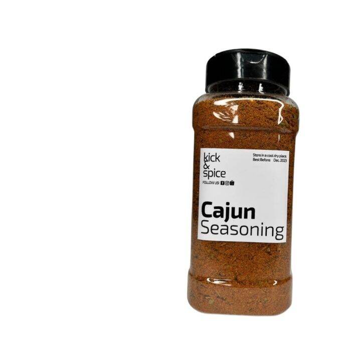 Kick and Spice Cajun Seasoning Powder All Natural HighQuality Herbs