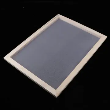 2PCS Screen Wooden DIY Paper Making Frame Paper Making Mold for DIY