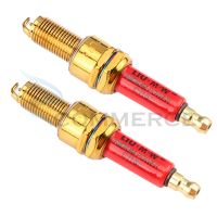 2 pcs /lot CR8E Spark Plugs For HJ125T-8/HS125T motorcycle engine Accessories CR8E/A7 Extended thread Ceramic Spark Plugs