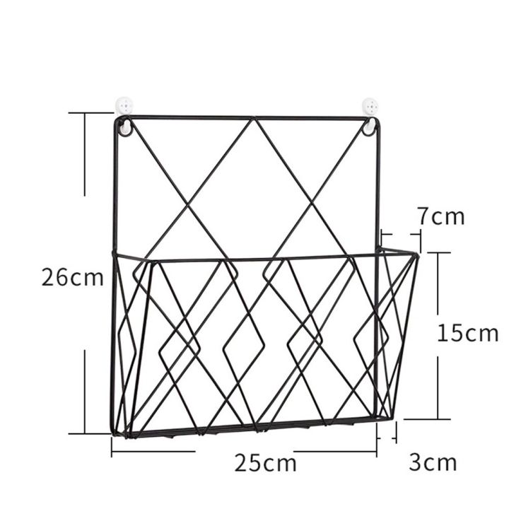 ที่ยึดแฟ้มกระดาษติดผนังชั้นแขวนชั้นหนังสือผนังลวดชั้นวางหนังสือติดผนังราวแขวนแฟ้มแขวนหนังสือที่ยึดนิตยสาร