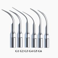 จัดส่งฟรี6ชิ้นผสม scaler ทันตกรรมประเภทพอดี EMS นกหัวขวานอัลตราโซนิก Scaler การจัดการ