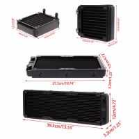 1 Pc 360mm Aluminum Computer Radiator Water Cooler Cooling For CPU GPU VGA RAM Heatsink Exchanger liquid Cooler