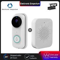 ♝✻♙ Monitoring Doorbell Tuya 5v 2a Wifi Visual Doorbell Security Doorbell Smart Home Intelligent Video Intercom Two-way Intercom New