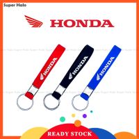 [NEW]สายคล้องพวงกุญแจรถยนต์ซิลิโคนสําหรับ Honda Motor