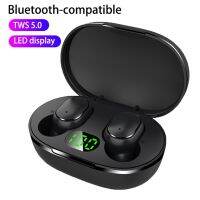 【CC】♕  E6S Bluetooth Earphones bluetooth headset Noise Cancelling Headsets With Microphone Headphones