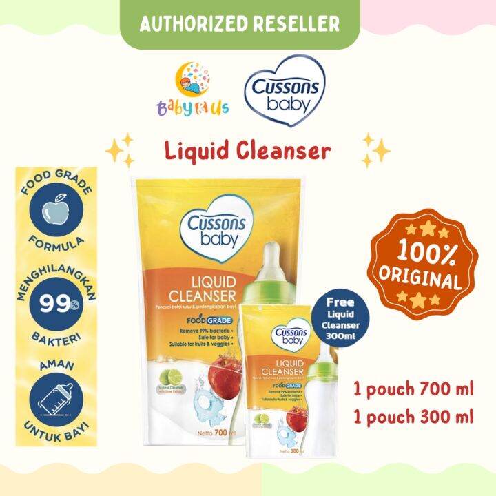 Cussons Baby Liquid Cleanser - Sabun Pembersih Botol Bayi / Buah Dan ...