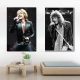 Bon Jovi Canvas Art Poster - Ideal Modern Bedroom Decor-ของขวัญที่ไม่ซ้ำสำหรับผู้ที่ชื่นชอบดนตรี