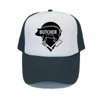 ร้านขายเนื้อโฆษณา Snapback Cap ร้านขายเนื้อสดคุณภาพสูงหมวก Trucker สัตว์หมูตัดมีดหมวกกลางแจ้ง