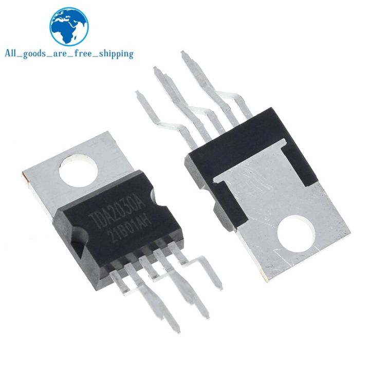 10Pcs TDA2030 TO220-5 TDA2030A-220 Linear เครื่องขยายเสียง Short-Circuit และป้องกันความร้อน IC