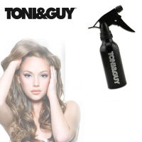 TONI&amp;GUY กระบอกฉีดน้ำ สเปรย์พ่นน้ำ บรรจุ 200 มล.(ml) หัวฉีดสเปรย์ปรับระดับ แรงพ่นดี ขนาดกระทัดรัดจับถนัดกระชับมือ ขวดวัสดุอะลูมิเนียมเกรด A น้ำหนักเบา แข็งแรงทนทานใช้งานยาวนาน ร้านเสริมสวย ซาลอน บาร์เบอร์ ช่างตัดผมมืออาชีพเลือกใช้ - สีดำเงา