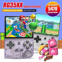 RG35XX Abaaba 8000 + In 1แบบพกพาขนาดเล็กเกมมือถือ,เกม8000 + ในตัวเกมคลาสสิค Game Mario บอยเกมบอย3.5นิ้ว3สีมินิเกมบอยคอนโซลเกมบอยของเล่นสำหรับเด็กและของขวัญวันเกิดเด็ก