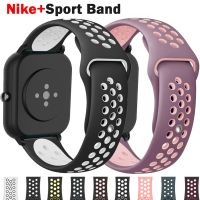 Bracelet for Amazfit GTS/2/2e/GTS2 Mini/GTR 42mm/47mm/GTR2/2e/stratos 2/3 20mm/22mm Sport Silicone Watch band Amazfit bip strap