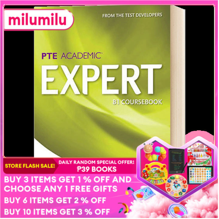 milu PTE Textbook Expert Pearson Test of English Academic B1 Standalone ...