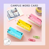 ?โปรโมชั่น? Campus word card หน้าปกสี (ลิขสิทธิ์แท้จาก JP) ราคาถูก???? สมุด โน๊ต  สมุดระบายสี สมุดวาดภาพ