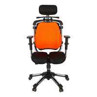 SB Design Square เก้าอี้สำนักงานเพื่อสุขภาพ HARA CHAIR รุ่น ZENON 2-Orange (63x50x133 ซม.)