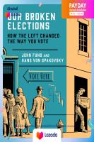 (New) หนังสืออังกฤษ Our Broken Elections : How the Left Changed the Way You Vote [Hardcover]