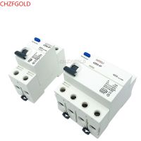 Electromechanic Residual Current Circuit Breaker Differential ELCB Safety Switch 4P16A 63A 10mA 30mA 100mA 10KA RCCB RCD 230V Electrical Circuitry Par