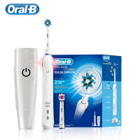 Oral B Pro2000 Sonic Electric Toothbrush Rechargeable 2 Minutes Timer Fully Waterproof Teeth Cleaning Brush 2 Brush Heads