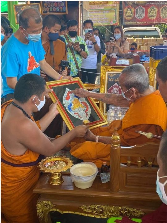 เหรียญ-๕-พยัคฆ์ชนะจน-หลวงพ่อพัฒน์-ปุญญกาโม-วัดห้วยด้วน-เนื้อเงินแท้ลงยา-รับประกันพระแท้100