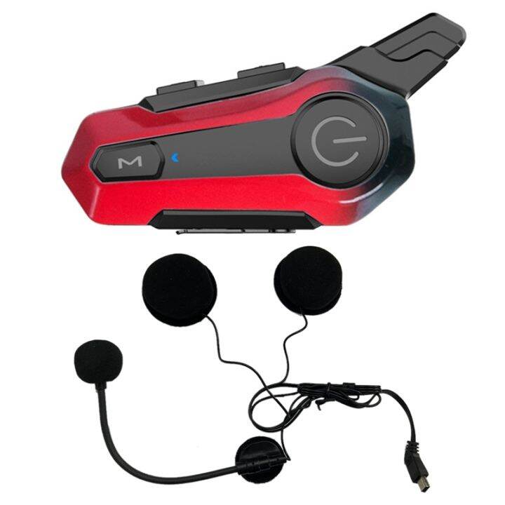 Motorcycle Bluetooth Helmet Universal Pairing Interphone