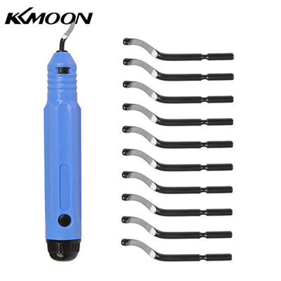 KKmoon ชุดเครื่องมือขัดโลหะ,ชุดใบมีดคว้านรูเครื่องมือช่างสำหรับไม้พลาสติกอลูมิเนียมทองแดงและเหล็ก