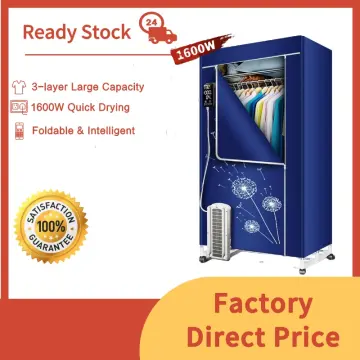 KASYDoFF Clothes Dryer Portable 1500W-1.7 Meters 3-Tier Foldable