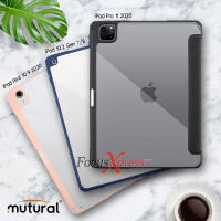 **พร้อมส่ง Mutural Slim [งานแท้] เคส iPad Air 4 10.9 / iPad Air 10.9 / iPad Pro 11 2020 2021 2022 / iPad 10.2 Gen 7 / Gen 8 / iPad Gen 9 / iPad Air 5 ไอแพด ขอบกันกระแทก มีช่องปากกา