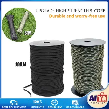 10 Meters 1mm 2mm 3mm Round Elastic Rubber Band Bungee Cord Shock